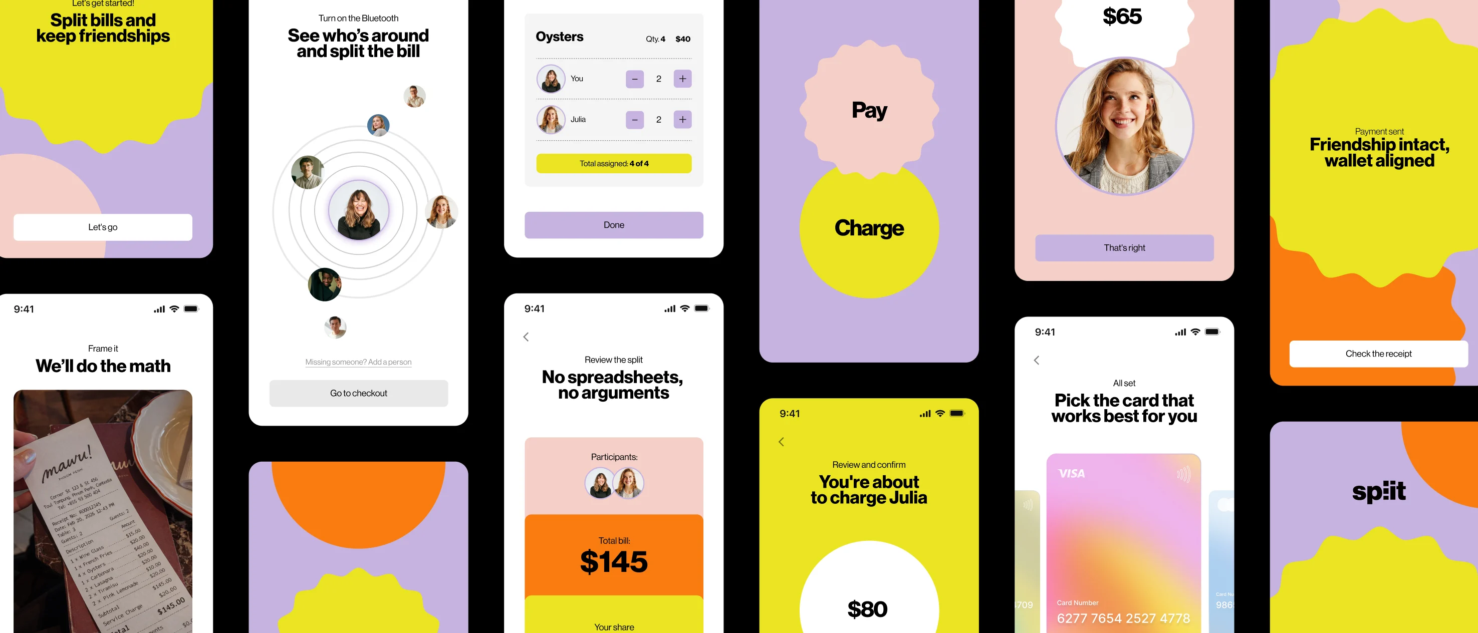 The concept: from receipt to payment